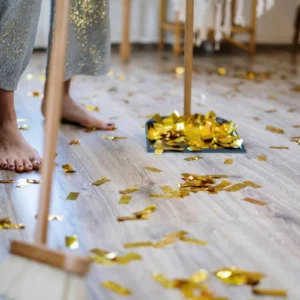 Before and After Party Cleaning